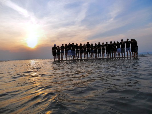 ... bei einem erneuten romantischen Sonnenuntergang. (03.09.2012)