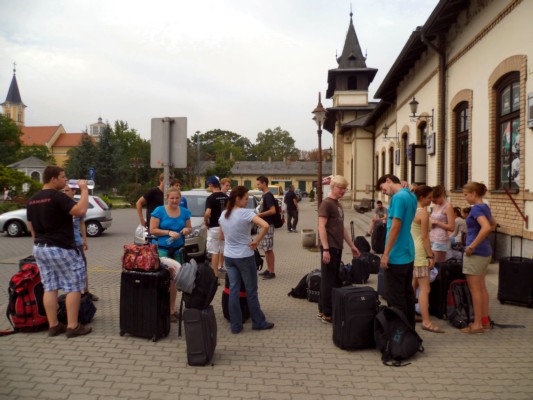 Von Siófok weiter mit der Bahn ... (04.09.2012)