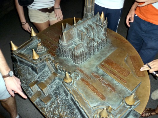 ... und das für Blinde aufgestellte Modell derselben. (04.09.2012)