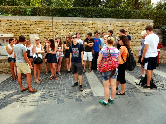 Nach 4 Stunden Stadtrundfahrt setzt langsam die Erschöpfung ein. (05.09.2012)