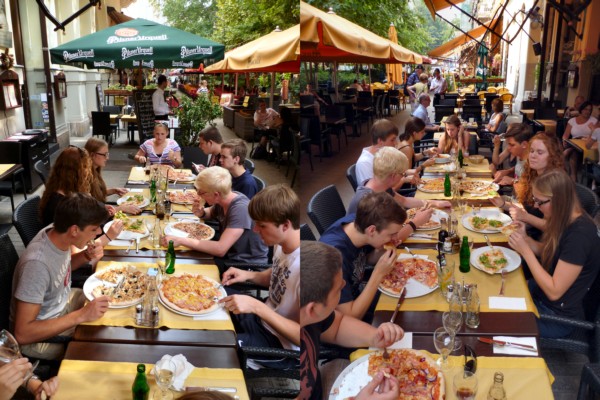 ... mit unserem Lieblingsrestaurant bzw. Café.  (05.09.2012)