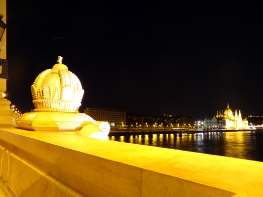 ... und die Margaretenbrücke selbst. (06.09.2012)