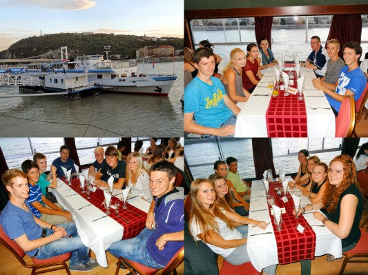 Donauabendschifffahrt mit Essen, Musik und Tanz. (07.09.2012)