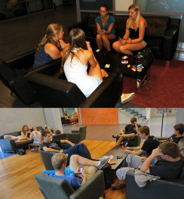 Warten auf die Abfahrt im Hotel. (08.09.2012)