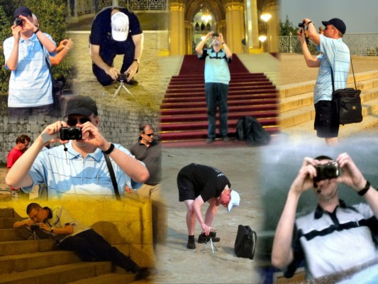 Nachtrag: Der eifrige Photograph ...