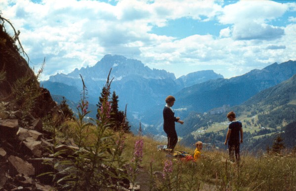 Auf den Hängen des Col di Lana (12.08.1979)