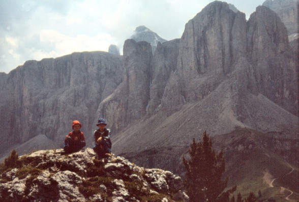 Beim Grödner Joch (16.07.1981)