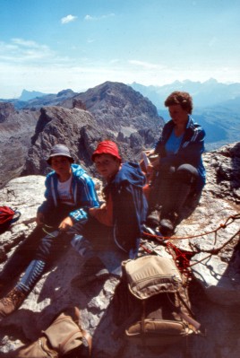 Auf der Großen Cir-Spitze (25.07.1983)