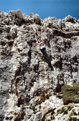 Abstieg vom Piz da Lec (26.07.1985)