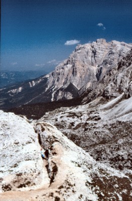 Schützengraben am Hexenstein (23.07.1988)