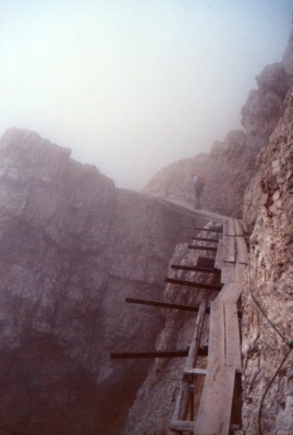 Cristallo-Klettersteig Ivano Dibona (27.07.1988)