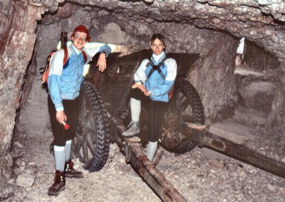 Im Castelletto-Stollen (02.08.1988)