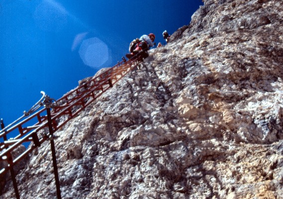 Piz da Lec-Klettersteig (06.08.1988)