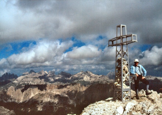 Am Piz da Lec-Gipfel (12.08.1989)