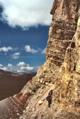Tofana-Klettersteig Astaldi (02.08.1991)