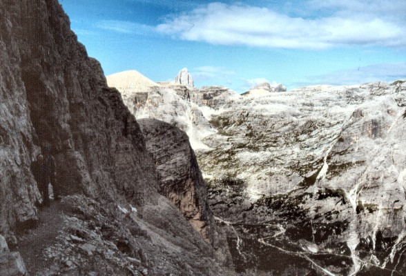 Blick zu den Drei Zinnen (15.07.1992)