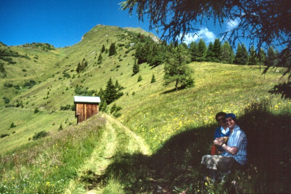 Aufstieg zum Col di Lana (19.07.1992)
