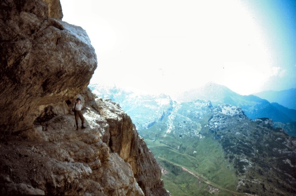 Auf der Cengia Martini (31.07.1992)