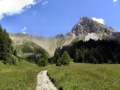 Col Ombert vom San Nicolo-Tal aus (13.07.2009)