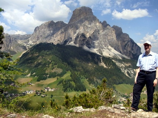 Keine 3 Stunden nach der Ankunft am Gipfel des Crep de Sella (03.07.2010)