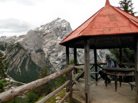 Blick auf den Antelao (05.07.2010)