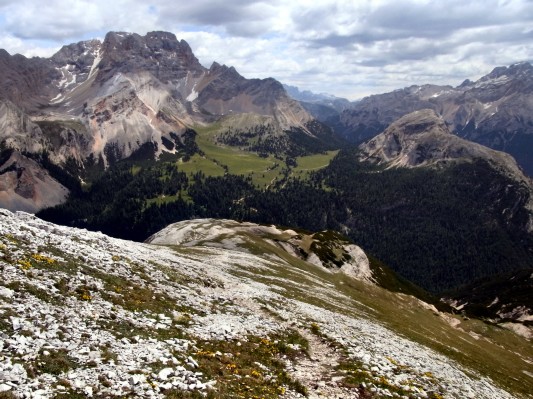 Hohe Gaisl, Lerosa-Alm und Croda d´Ancona (07.07.2010)