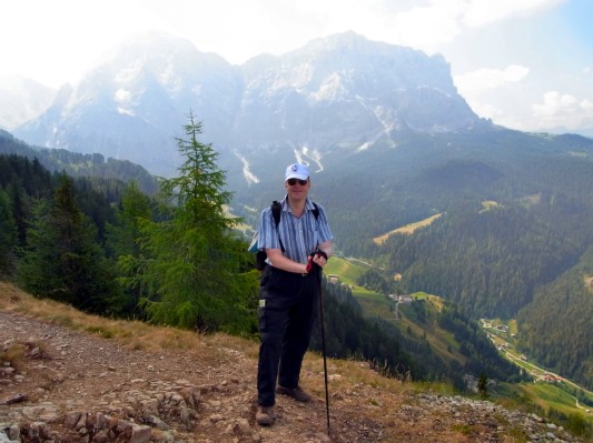 Heiligkreuzkofel von der Kreuspitze aus (17.07.2010)