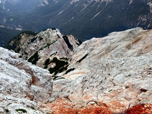 Hinab zum Col dei Stombi (19.07.2010)