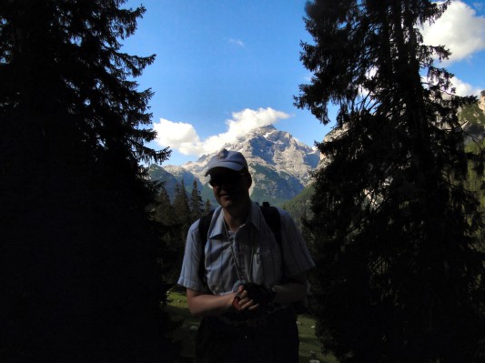 Die Tofanan im Aufstieg zur Lerosa-Alm (11.07.2011)