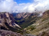 Das Wetter wird besser: Blick ins Lange Tal (24.06.2011)