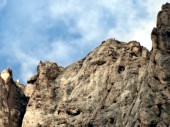 ... und Blick auf den Marmolata-Hauptgipfel (08.07.2012)