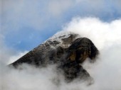 ... mit Neuschnee auf der Tofana I di Rozes (15.07.2012)