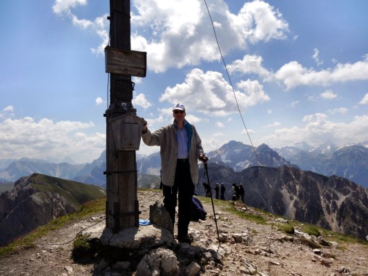 ... zum Gipfel des Piz da Peres (11.07.2013)