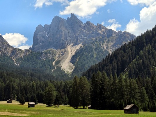 Der Dürrenstein von Norden aus gesehen ... (22.07.2013)