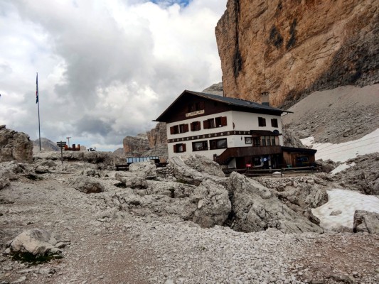 ... zur Giussani-Hütte ... (24.07.2013)