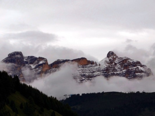 Varella und Conturin mit Neuschnee (15.08.2014)