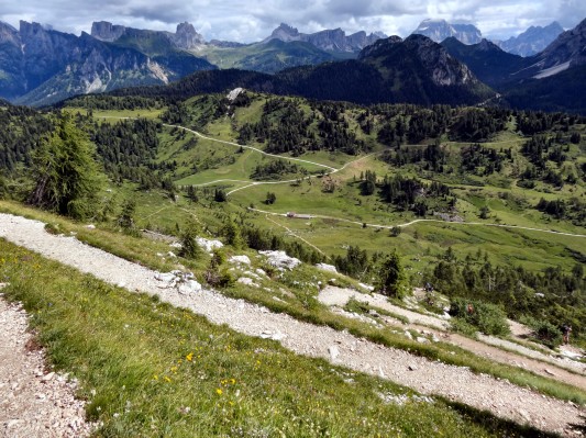 ... Richtung Coldai-Hütte (04.08.2014)