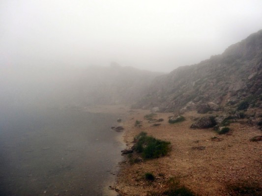Boe-See im dichtesten Nebel (13.08.2014)