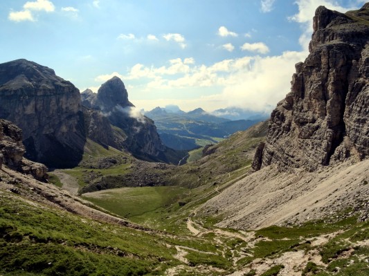 Auf dem Weg zum Ciampai-Joch ... (26.07.2015)