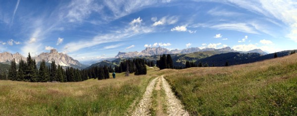 Panorama vom Crep de Mont aus (04.08.2015)