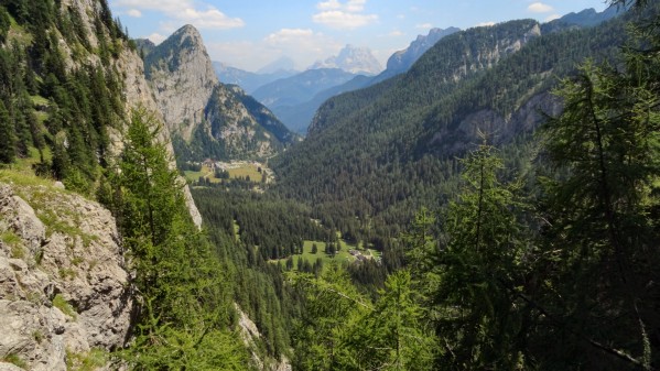 Blick Richtung Pelmo (11.08.2015)