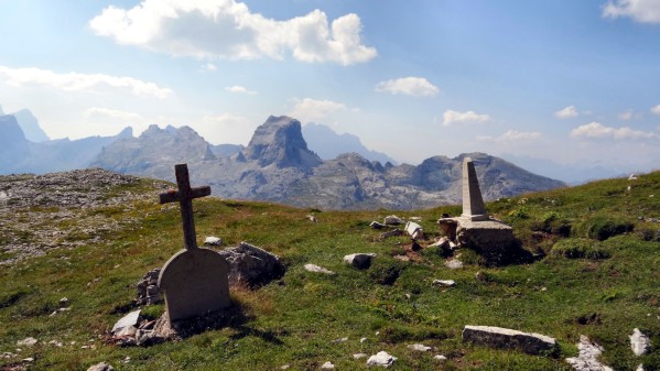 Auf dem Vorgipfel des Col dei Bos (13.08.2015)