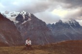 Auf der Großen Scheidegg (16.10.1990)