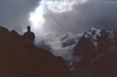Blick von der Großen Scheidegg (16.10.1990)