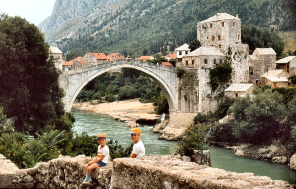 Alte Brücke von Mostar (18.07.1980)