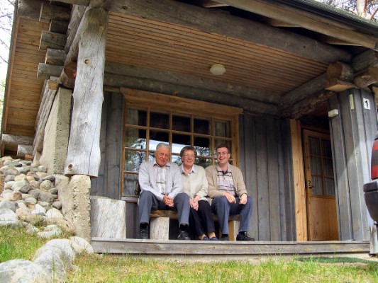 Unsere zweite Hütte in Kuusamo [7]. (27.06.2008) 