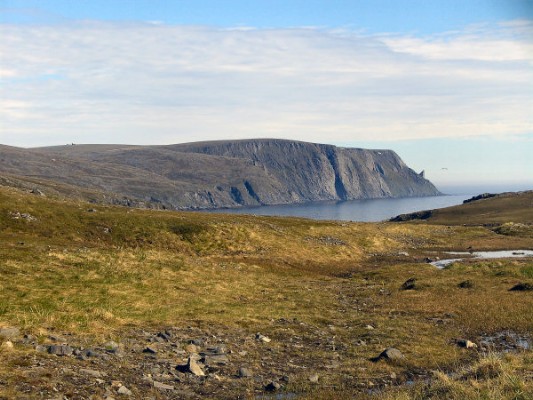 Derselbe Blick auf das Nordkap 8 Stunden später. (30.06.2008) 