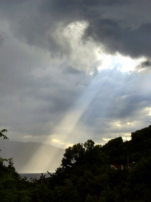 Gewitter im Sognefjord. (06.07.2008) 