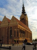 Der 1238 vom Deutschen Orden erbaute Dom zum Hl. Nikolaus in Elbing. (22.06.2008) 