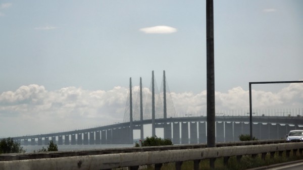 ... und über die Öresundbrücke nach Schweden. (03.07.2017)